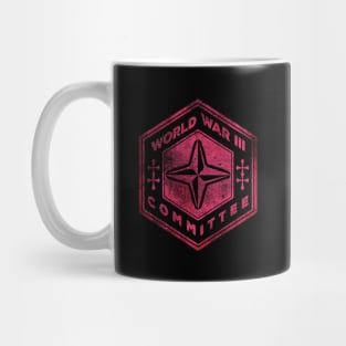 WW3 Committee Parody Grunge Style Mug